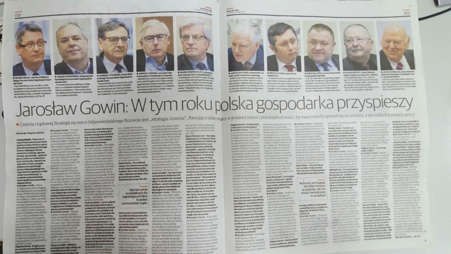 Gospodarcza debata w redakcji Dziennika Polskiego